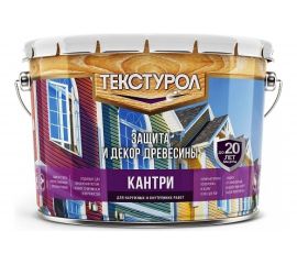 Антисептик Текстурол КАНТРИ база А, белый, 2.7л 90003591491 