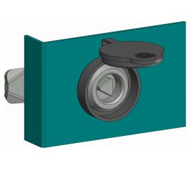 Пылезащитный колпачок ТРИЗАМ полиуретан, посадочное отверстие D-22,5 мм КП05.35 TRZ0064 