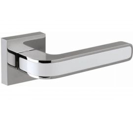 Раздельная ручка Fuaro NEO DM CP/WH-19 хром/белый 33167 