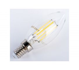 Филаментная диммируемая лампа REXANT Свеча CN35 7.5 Вт 4000K E14 604-088 