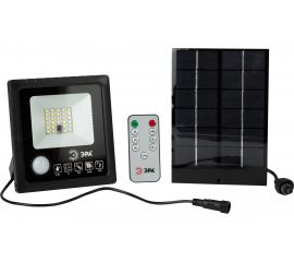 Светодиодный уличный прожектор ЭРА на солнечной батарее, 20W, 350 lm, 5000K Б0049545 