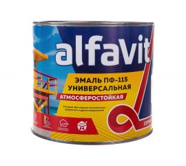 Универсальная эмаль Krafor Альфа ПФ-115 светло-голубая 1.9 кг 6 30788 