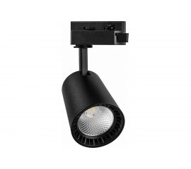 Светодиодный трековый однофазный светильник FERON AL100 на шинопровод 30W 4000K черный 41608 