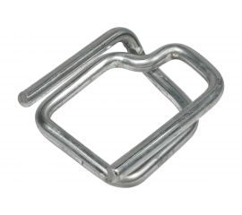 Пряжка Кордленд оцинкованная, 19x35x3,5 мм, для ПП/ПЭТ ленты 19 мм, 1000 шт. PR-19zn KREP-00186 