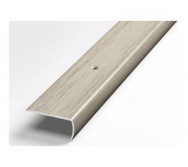 Порог угловой алюминиевый декоративный (40х20 мм, 1,8 м, Клен беленый) ЛУКА УТ000004705 