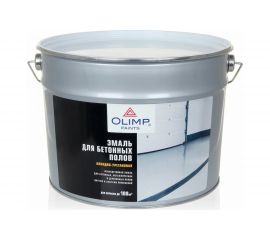 Эмаль для бетонных полов OLIMP (светло-серая; 9 л) 15992 