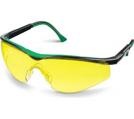 Защитные очки KRAFTOOL Basic желтые 110318 