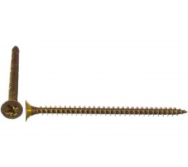 Саморез КРЕП-КОМП желтый цинк POZY 6х90 1000шт жд690 