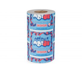 Бумажное бытовое полотенце ДОБРЫЙ МОТОК 28 м на втулке 123108 