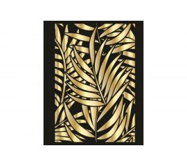 Пластиковый трафарет Luxart Template Листья 1, 60х40 см, толщина 1,5-2 мм TR25P6040 