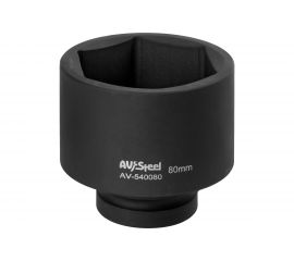 Головка шестигранная (80 мм; 1""DR) AV Steel AV-540080 