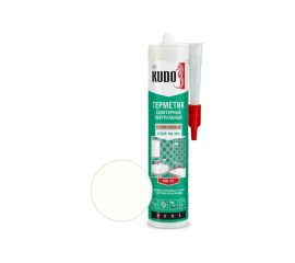 Нейтральный санитарный герметик KUDO белый 280 мл KSK-131 