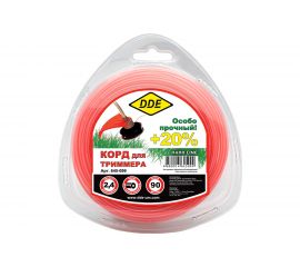 Корд триммерный Hard line (2.4 мм; 90 м; круг) DDE 645-099 