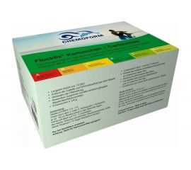 Коагулянт в картриджах CHEMOFORM ФЛОКФИКС 8x125 г, 1 кг 908001 