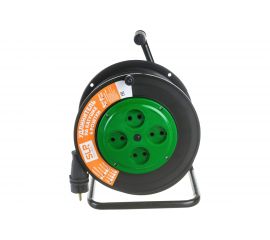 Электрический удлинитель на катушке SVET 50м/4 розетки без заземления (КГ 2x2,5), 16А УХ-16-4-50-К КГ 2x2,5 EV0451-5324 