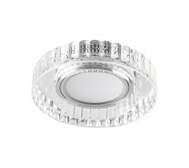 Потолочный светильник FERON 15LED 2835 SMD 4000K, MR16 50W G5.3, прозрачный, CD985 32662 