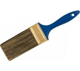 Кисть для эффекта MAKO натуральная щетина, особо длинная, пластиковая ручка, латунированная оправа 100270 