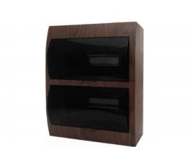 Распределительный щит EKF навесной ЩРН-П-24 темное дерево IP41 PROxima SQpb40-n-24-dark 