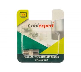 Переходник F / TV Cablexpert, блистер, APL-FTVF-01 