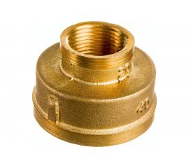 Переходная муфта LEXLINE 1 1/2-3/4 вн/вн., латунь 40-20 Украина 513040 