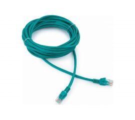 Многожильный патч-корд Cablexpert UTP кат.5e, 5м, литой, зелёный PP12-5M/G 
