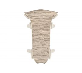 Угол внутренний для плинтуса Волшебная палочка ПВХ 58 мм, 2 шт, цвет 5815 УТ000072808 