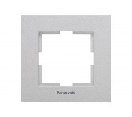 Рамка Panasonic Karre Plus 54812 1м серебро WKTF0801-2SL-RES 