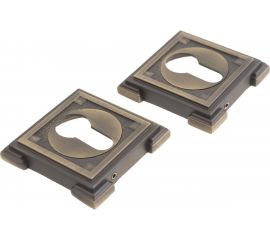 Декоративная накладка РЕНЦ на цилиндр, бронза античная матовая ET 19 MAB 