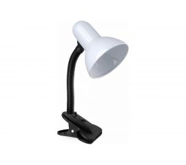 Настольный светильник с прищепкой Camelion KD-320 C01 белый 230В, 60Вт, ЛОН 10994 