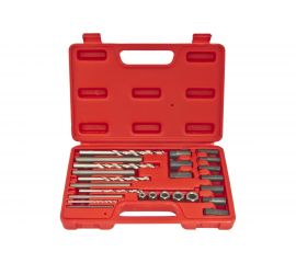 Набор экстракторов резьбы и сверл 25 предметов ЭВРИКА ER-86509 