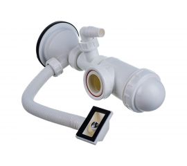 Сифон для мойки Alca Plast A447P - DN50/40 с нержавеющей решеткой 00029120 