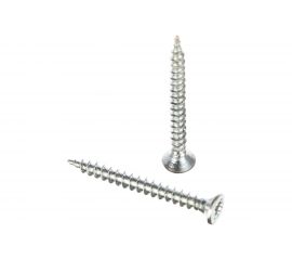 Саморез Стройметиз 3,0х30 универсальный, белый цинк уп. 200 шт. 2150263 