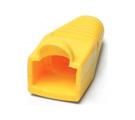 Изолирующий колпачок для разъемов RJ-45 Hyperline BOOT-YL-10, желтый, 10 штук 251959 