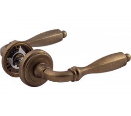 Дверная ручка НОРА-М Сегура застар. бронза 8828 