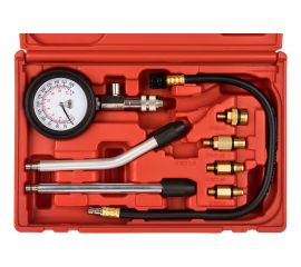Бензиновый компрессометр с насадками и переходниками KT TOOLS KA-6640NA 