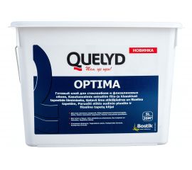 Готовый клей для стеклообоев QUELYD OPTIMA 5 л 7475 