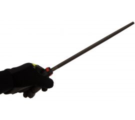 Круглый напильник с ручкой PVC (300 мм, насечка №3 мелкая) BAUM 3743300 