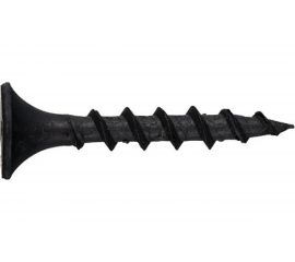 Саморез по дереву КРЕП-КОМП черный 3,5х19 1500шт чд19ф 