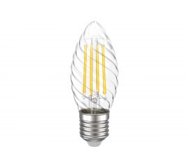 Лампа IEK серия 360 LED, CT35, свеча витая, 7вт, 230В, 4000К, E27 LLF-CT35-7-230-40-E27-CL 