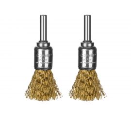 Набор щеток кистевых (2 шт; 0.3 мм; 17 мм) для дрели ЗУБР 35225-17-H2_z02 