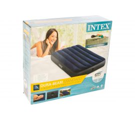 Надувной матрас Intex Classic Downy Airbed Fiber-Tech, 99 х 191 х 25 см 64757 