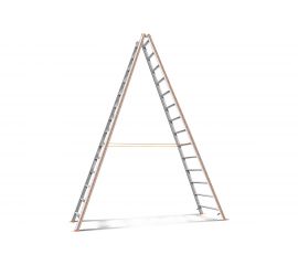 Стремянка Эйфель Комфорт-Профи 214 