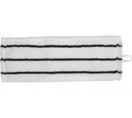 Плоская насадка МОП для швабры/держателя ЛАЙМА Expert 50 см, уши/карманы, микрофибра/скраб 605314 