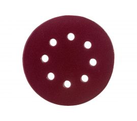 Лист шлифовальный (5 шт; 125 мм; 8 отверстий; Р400) для эксцентриковых шлифмашин REDVERG 6624189 