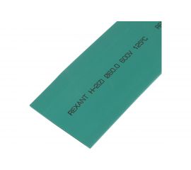 Термоусаживаемая трубка REXANT 60,0/30,0 мм, зеленая, упаковка 10 шт. по 1 м 25-0063 