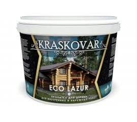 Пропитка для дерева Kraskovar Eco Lazur фисташковый 9л 1223 