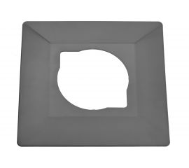 Декоративная рамка Bylectrica накладка под выключатель, темно-серый, ЮЛИГ.735212.410 т/серый 