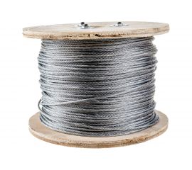 Стальной трос Метизный двор 3 мм DIN 3055, 250 м 4690441030344 