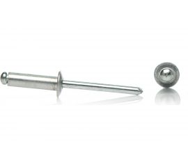 Вытяжная комбинированная заклепка DINFIX алюминий/оцинкованная сталь, 4,8x10, 50 шт. 00-00001550 