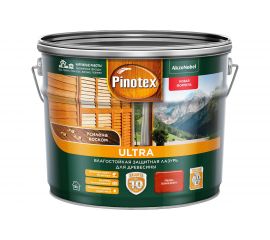 Тиксотропный антисептик PINOTEX ULTRA NW УФ защита, рябина 9л 5353891 